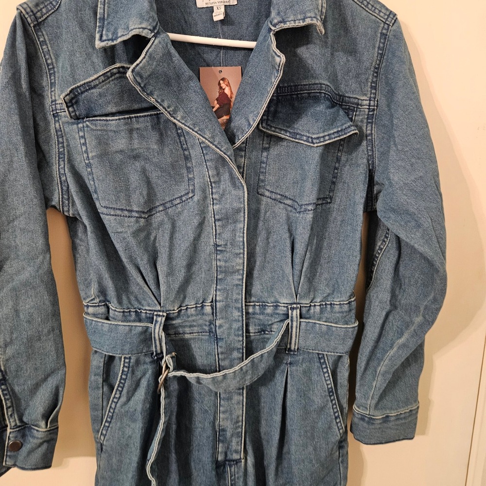 Sofia Jeans by Sofia Vergara Soft Utility Jumpsui… - image 2